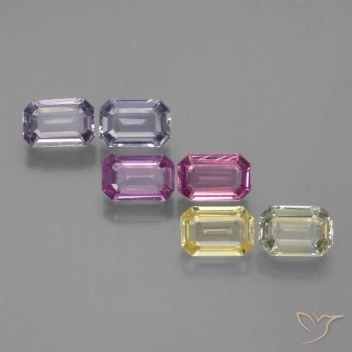 Shop natural 3.54ct マルチカラー サファイア gems, エメラルドカット, from タンザニア at GemSelect. In stock, global shipping!