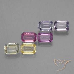 Shop natural 3.54ct マルチカラー サファイア gems, エメラルドカット, from タンザニア at GemSelect. In stock, global shipping!