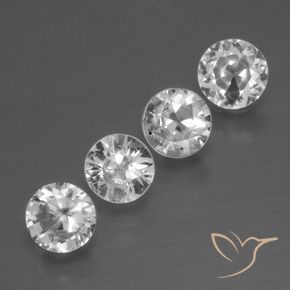 Shop natural 1.39ct クリアホワイト サファイア gems, ラウンド, from マダガスカル at GemSelect. In stock, global shipping!