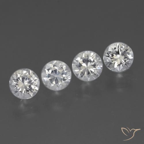 Shop natural 1.58ct ホワイト サファイア gems, ラウンド, from マダガスカル at GemSelect. In stock, global shipping!