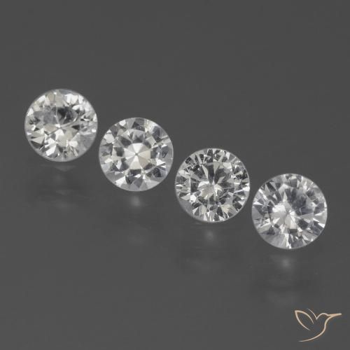 Shop natural 1.54ct クリアホワイト サファイア gems, ラウンドカット, from マダガスカル at GemSelect. In stock, global shipping!