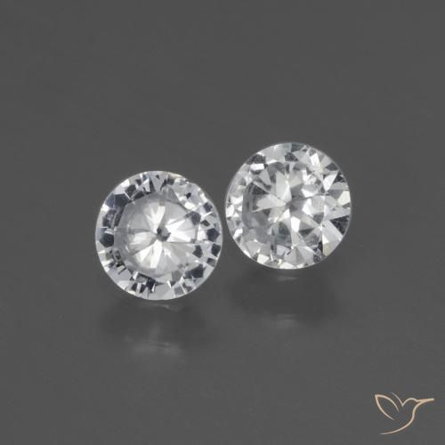 Shop natural 0.69ct クリアホワイト サファイア gems, ラウンド, from マダガスカル at GemSelect. In stock, global shipping!