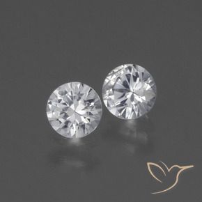 Shop natural 0.77ct ホワイト サファイア gems, ラウンド, from マダガスカル at GemSelect. In stock, global shipping!