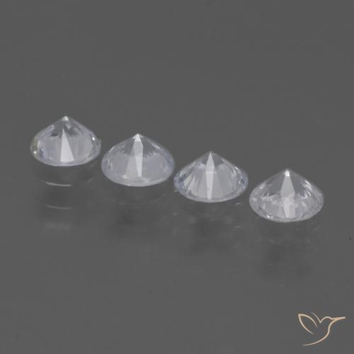 Shop natural 1.50ct クリアホワイト サファイア gems, ラウンド, from マダガスカル at GemSelect. In stock, global shipping!