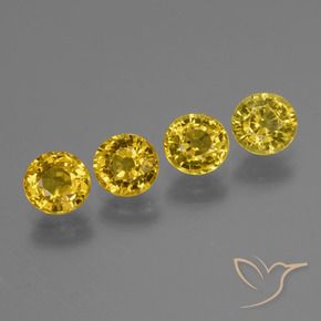 Shop natural 2.92ct 深い黄色 サファイア gems, ラウンド, from タンザニア at GemSelect. In stock, global shipping!
