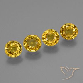Shop natural 2.34ct 深い黄色 サファイア gems, ラウンド, from タンザニア at GemSelect. In stock, global shipping!