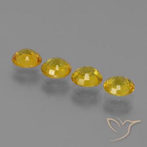 Shop natural 2.34ct 深い黄色 サファイア gems, ラウンド, from タンザニア at GemSelect. In stock, global shipping!