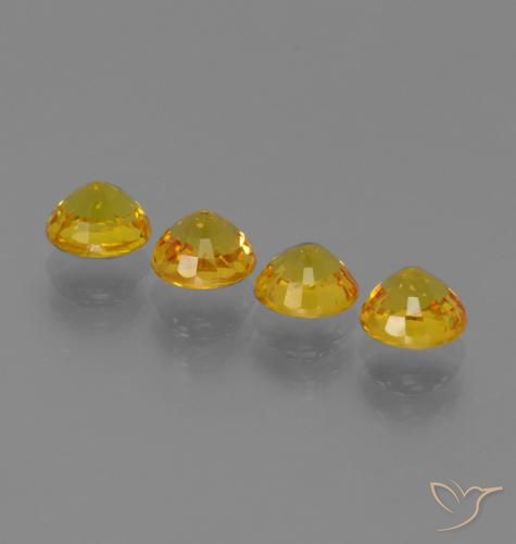 Shop natural 2.73ct 深い黄色 サファイア gems, ラウンド, from タンザニア at GemSelect. In stock, global shipping!
