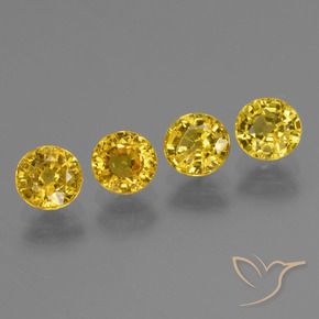 Shop natural 2.57ct 深い黄色 サファイア gems, ラウンド, from タンザニア at GemSelect. In stock, global shipping!
