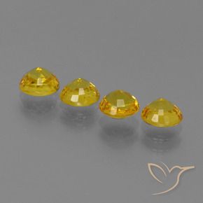 Shop natural 2.57ct 深い黄色 サファイア gems, ラウンド, from タンザニア at GemSelect. In stock, global shipping!