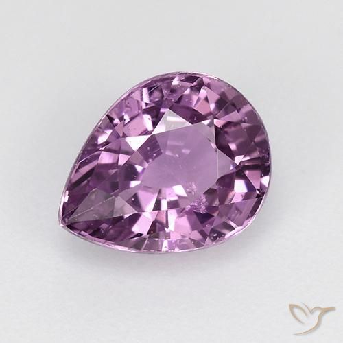 1.26ct 天然 濃いモーブ サファイア, 洋梨の形, VS