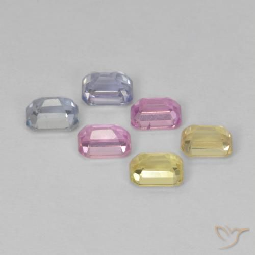 Shop natural 1.81ct マルチカラー サファイア gems, 八角形 / エメラルドカット, from タンザニア at GemSelect. In stock, global shipping!