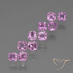 Shop natural 1.56ct 薄いロイヤルパープルピンク サファイア gems, 八角形 / エメラルドカット, from タンザニア at GemSelect. In stock, global shipping!