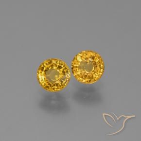 Shop natural 1.29ct ミディアムゴールデン サファイア gems, ラウンド, from タンザニア at GemSelect. In stock, global shipping!