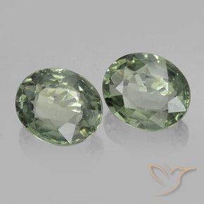 Shop natural 1.53ct アーシーグリーン サファイア gems, 楕円形, from タンザニア at GemSelect. In stock, global shipping!