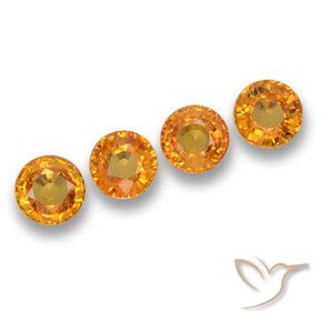 Shop natural 2.45ct ダークオレンジ サファイア gems, ラウンド, from タンザニア at GemSelect. In stock, global shipping!