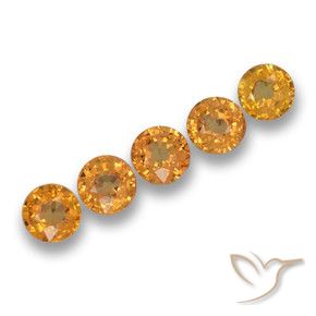 Shop natural 2.72ct 濃いオレンジゴールド サファイア gems, ラウンド, from タンザニア at GemSelect. In stock, global shipping!