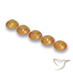 Shop natural 2.72ct 濃いオレンジゴールド サファイア gems, ラウンド, from タンザニア at GemSelect. In stock, global shipping!