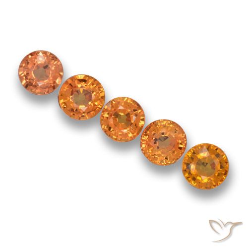 Shop natural 2.95ct ミディアムオレンジ サファイア gems, ラウンド, from タンザニア at GemSelect. In stock, global shipping!
