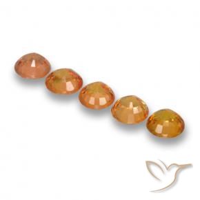 Shop natural 2.95ct ミディアムオレンジ サファイア gems, ラウンド, from タンザニア at GemSelect. In stock, global shipping!