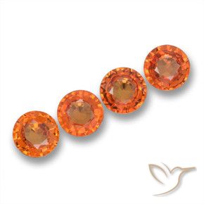 Shop natural 2.19ct 赤みがかったオレンジ サファイア gems, ラウンド, from タンザニア at GemSelect. In stock, global shipping!