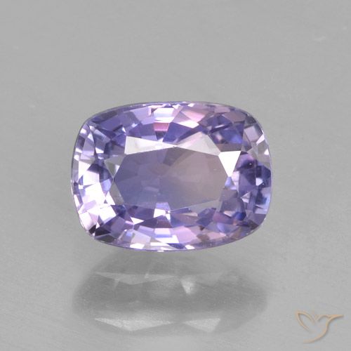 1.17ct 天然 薄いピンクがかった紫 サファイア, クッション, VVS