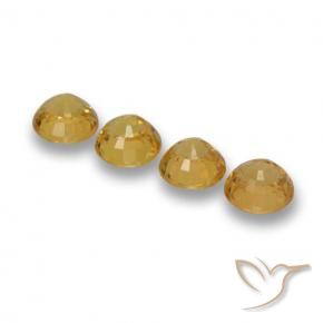 Shop natural 2.69ct 濃いゴールド サファイア gems, ラウンド, from タンザニア at GemSelect. In stock, global shipping!