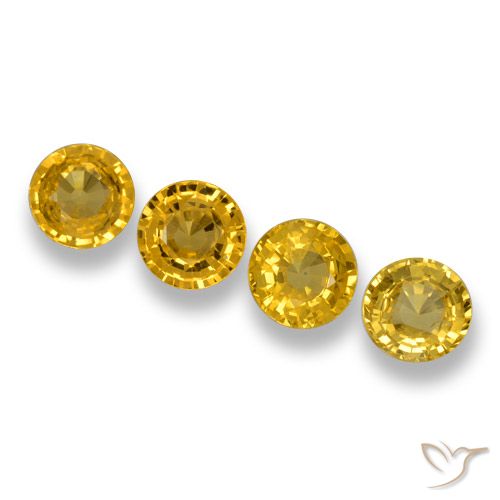 Shop natural 2.32ct 深い黄色 サファイア gems, ラウンド, from タンザニア at GemSelect. In stock, global shipping!