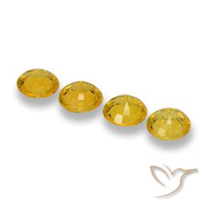 Shop natural 2.32ct 深い黄色 サファイア gems, ラウンド, from タンザニア at GemSelect. In stock, global shipping!
