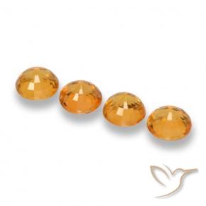 Shop natural 2.62ct 濃いオレンジゴールド サファイア gems, ラウンド, from タンザニア at GemSelect. In stock, global shipping!