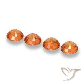 Shop natural 2.35ct ディープオレンジ サファイア gems, ラウンド, from タンザニア at GemSelect. In stock, global shipping!