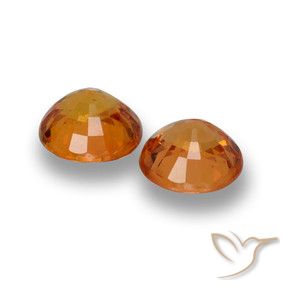Shop natural 1.39ct ミディアムオレンジ サファイア gems, ラウンド, from タンザニア at GemSelect. In stock, global shipping!