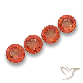 Shop natural 2.46ct ミディアムオレンジ サファイア gems, ラウンド, from タンザニア at GemSelect. In stock, global shipping!