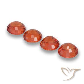 Shop natural 2.46ct ミディアムオレンジ サファイア gems, ラウンド, from タンザニア at GemSelect. In stock, global shipping!