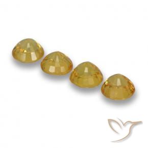 Shop natural 2.79ct 深い黄色 サファイア gems, ラウンド, from タンザニア at GemSelect. In stock, global shipping!
