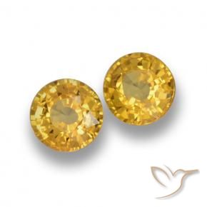 Shop natural 1.14ct ゴールド サファイア gems, ラウンド, from タンザニア at GemSelect. In stock, global shipping!