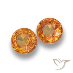 Shop natural 1.18ct ミディアムオレンジ サファイア gems, ラウンド, from タンザニア at GemSelect. In stock, global shipping!