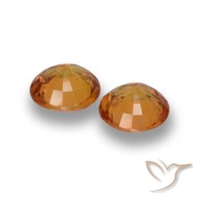 Shop natural 1.18ct ミディアムオレンジ サファイア gems, ラウンド, from タンザニア at GemSelect. In stock, global shipping!