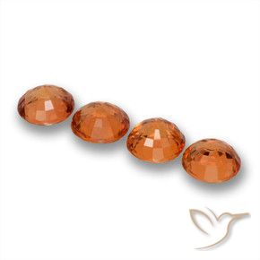 Shop natural 2.36ct ディープオレンジ サファイア gems, ラウンド, from タンザニア at GemSelect. In stock, global shipping!