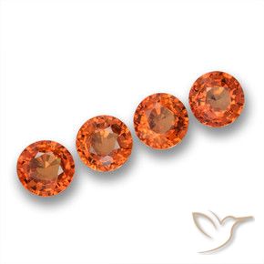 Shop natural 2.37ct 赤みがかったオレンジ サファイア gems, ラウンド, from タンザニア at GemSelect. In stock, global shipping!