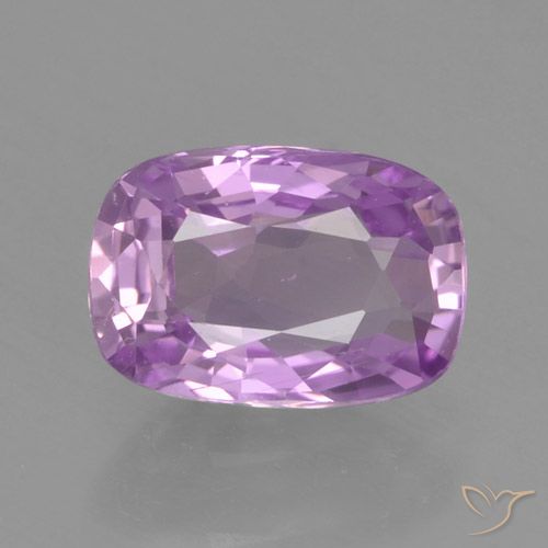 1.07ct 天然 ライラック サファイア, クッション, VVS-VS