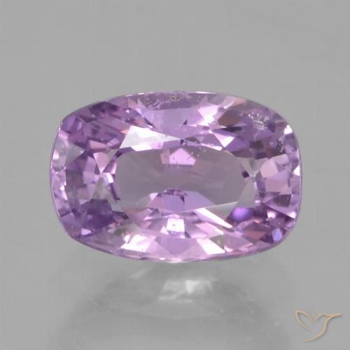 1.13ct 天然 ミディアムバイオレット サファイア, クッション, VS