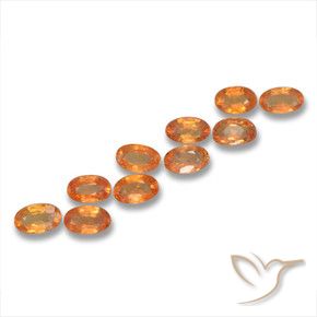 Shop natural 3.45ct 鮮やかなオレンジ サファイア gems, 楕円形, from タンザニア at GemSelect. In stock, global shipping!