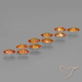 Shop natural 1.74ct 鮮やかなオレンジ サファイア gems, マーキーズ, from タンザニア at GemSelect. In stock, global shipping!