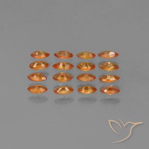Shop natural 2.50ct 鮮やかなオレンジ サファイア gems, マーキーズ, from タンザニア at GemSelect. In stock, global shipping!
