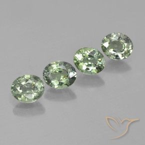 Shop natural 2.92ct 薄いフォレストグリーン サファイア gems, 楕円形, from タンザニア at GemSelect. In stock, global shipping!