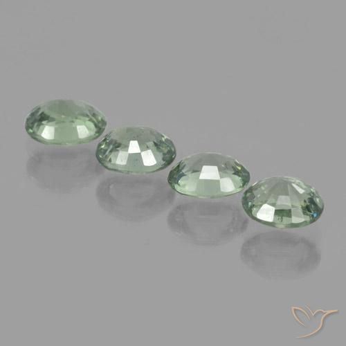 Shop natural 3.07ct ミディアム薄いグリーン サファイア gems, 楕円形, from タンザニア at GemSelect. In stock, global shipping!