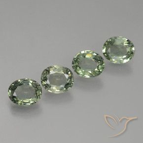 Shop natural 2.89ct Medium Light Green サファイア gems, 楕円形, from タンザニア at GemSelect. In stock, global shipping!