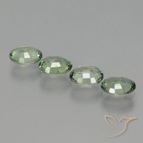 Shop natural 2.89ct Medium Light Green サファイア gems, 楕円形, from タンザニア at GemSelect. In stock, global shipping!