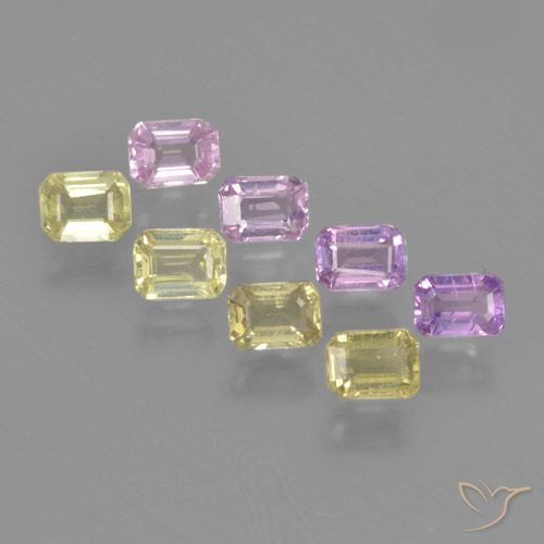 Shop natural 2.20ct マルチカラー サファイア gems, 八角形 / エメラルドカット, from タンザニア at GemSelect. In stock, global shipping!